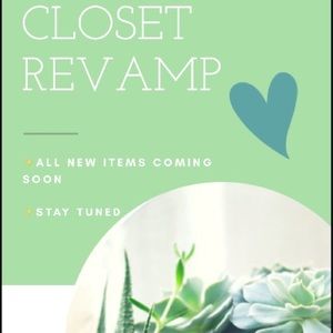 ✨CLOSET RE-OPENING!